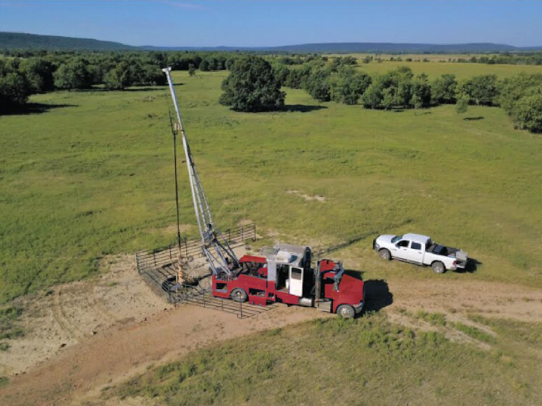 Slickline Truck working out in the field. 
